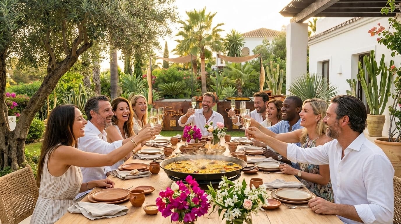 Private chef paella experience